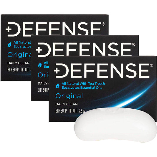 Defense Soap 4 oz. Original Body Bar Soap - 3 Pack